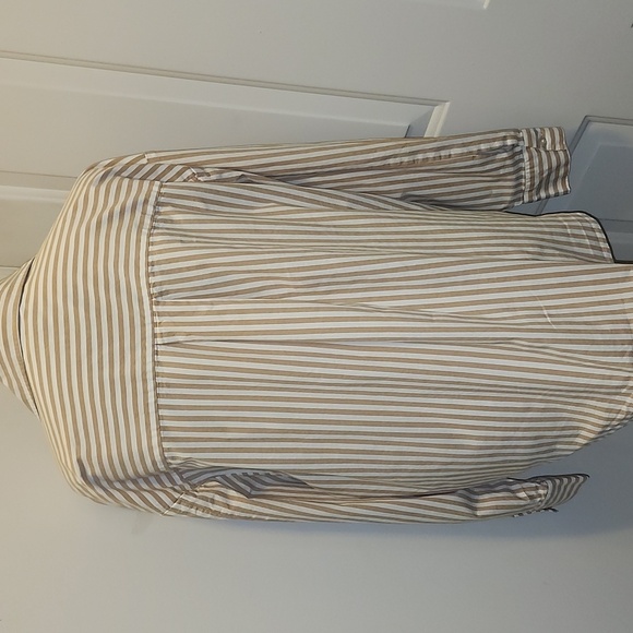 Pistola Sloane Oversized Striped Cotton Button Shirt - Picture 3 of 7